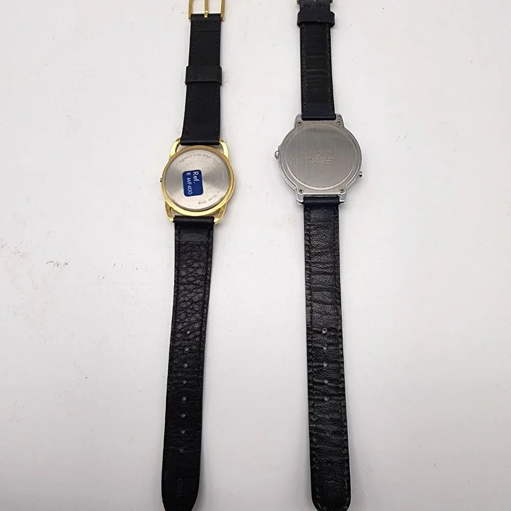 Lorus Disney Lot of Two Mickey Mouse Wristwatches